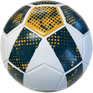 Ballon de football en PU de haute qualité Taille 5 Cousu à la machine Ballon de football officiel en PU professionnel pour l'entraînement Match Jeu - Product Image 1