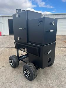 Parrilla portátil para barbacoa, ahumador para barbacoa al aire libre, juego de parrilla para barbacoa - Product Image 4