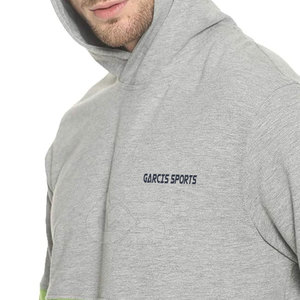 Pulls à capuche personnalisés pour hommes Derniers modèles Style décontracté Motif solide Teint uni Vêtements d'hiver surdimensionnés avec col à capuche - Product Image 5
