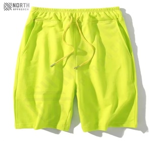 Pantalones Cortos Deportivos Casuales para Hombre, Diseño Nuevo, Venta al Por Mayor Profesional, OEM, Cintura Alta, Cordón Ajustable, Algodón y Elastano, Tallas Grandes - Product Image 4