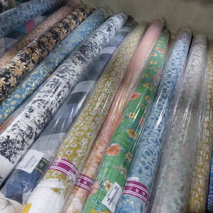Tissu léger et fluide en mousseline de polyester imprimé coréen, lot Jenny, 100 % polyester, doux, fluide, divers motifs pour robes et chemisiers - Product Image 1