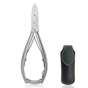 Cortador de uñas de alta calidad Acabado de resorte doble Esmalte de uñas Cortador de uñas resistente Manicura Podología Cortador de uñas - Product Image 5