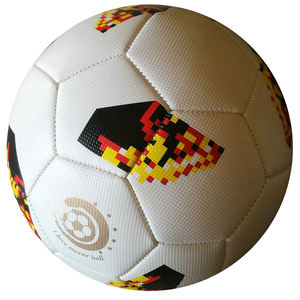 Ballon de football personnalisé de haute qualité, léger, en matériau PU - Product Image 2