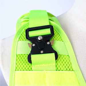 Chaleco reflectante de trabajo para hombre, duradero, ligero, de seguridad industrial, ropa de trabajo de alta visibilidad, OEM, ODM, directo de fábrica al por mayor - Product Image 2