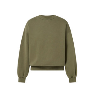 Venta al por mayor con estilo Unisex de alta calidad de manga larga deportes sudaderas Premium clásico cuello redondo sudadera de algodón para adultos - Product Image 4