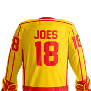 Uniforme de equipo de hockey sobre hielo cómodo vendedor caliente hecho a medida con bordado y sublimación Set estilo diseño de logotipo personalizado - Product Image 5