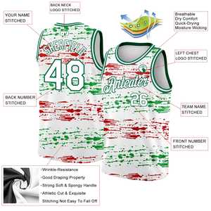 Maillots de basket-ball de haute qualité pour hommes séchage rapide et respirant design personnalisable ensemble d'uniformes OEM - Product Image 2