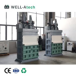 <strong>Vertical</strong> Baler <strong>Machine</strong> With Intelligent Control For Mixed Recyclables - Product Image 1
