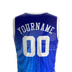 เครื่องแบบบาสเก็ตบอลสำหรับผู้ชายเครื่องแบบบาสเก็ตบอลดีไซน์ใหม่2025ออกแบบได้ตามต้องการ - Product Image 6