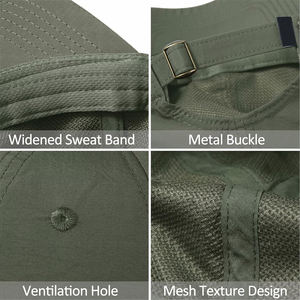 หมวกเบสบอลสีทึบหมวกปรับโลโก้ได้หมวกสำหรับผู้ชายและผู้หญิง - Product Image 5