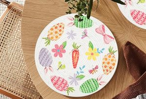Standard Quality Braided Placemat for <b>Table</b> <b>Decor</b> Best Selling for <b>Wedding</b> Parties-<b>Top</b> Pick at Best Price With Cutest Design - Product Image 2