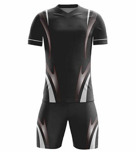 Uniforme de fútbol para hombre, ligero, 150 GSM, tela, 100%, poliéster, camiseta de fútbol, Impresión de logotipo gratis, servicios OEM para clubes - Product Image 2