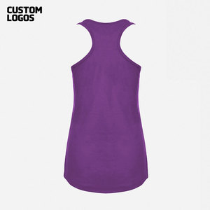 Débardeurs de sport pour femmes, débardeurs de course athlétique en tissu triblend, vêtements de sport - Product Image 6