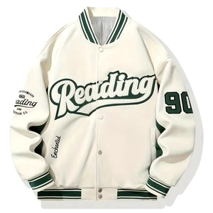 Nueva mejor calidad hecha a medida para adultos y jóvenes de béisbol Letterman Versity chaqueta Color Fleece Versity chaqueta para hombres - Product Image 1