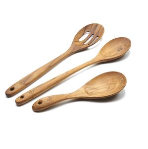 Fournitures de gros Couverts en bois Ensemble de couverts Très bonne qualité Meilleur produit Accueil Dîner Ware Cuillère Plat Ware Cuillère Ensemble - Product Image 5