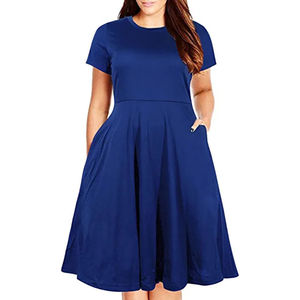 OEM <b>Custom</b> New Design Women Wear Plain Color Ruffled Working <b>Dress</b> Beautiful Elegant Office Lady Pencil Career <b>Dresses</b> - Product Image 1