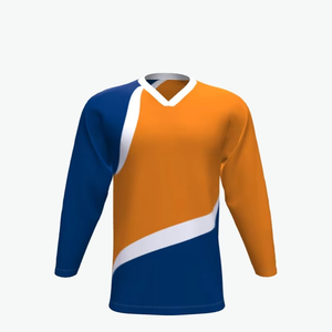 Diseño personalizado Ropa de hockey Uniforme Entrenamiento Jersey de hockey sobre hielo con logotipo del equipo Bordado Deportes cosidos - Product Image 5