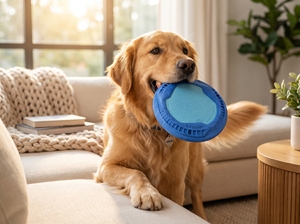 Ledu Toys Disco Ultra Resistente para Perros Mega – Goma Suave, Grande, para Entrenamiento y Juego - Product Image 3