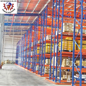 ระบบชั้นวางพาเลทแบบปรับได้สำหรับทางเดินแคบ ไม่ต้องใช้สลักเกลียว ป้องกันการกัดกร่อน ผลิตจากเหล็กความแข็งแรงสูง รับประกัน 24 เดือน - Product Image 4