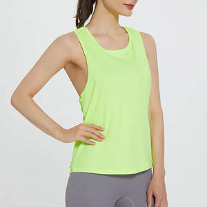Camisetas sin mangas para mujer al por mayor, personalizadas para gimnasio, estilo veraniego con tu propio logo - Product Image 1