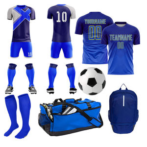 Uniforme de Fútbol Unisex Cómodo y Transpirable para Adultos, Talla Ajustada, de Alta Calidad, Color Sólido, Poliéster/Nailon - Product Image 1