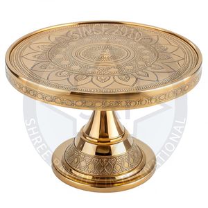 Support de gâteau en laiton d'utilisation de partie pour l'affichage élégant de dessert - Product Image 1