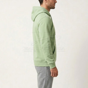 Sweat-shirts pour hommes 100% coton, molleton écologique, coupe confortable, look élégant, poche pratique, idéal pour la gym, les voyages et les activités de plein air - Product Image 5