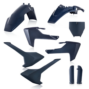 Acerbis Full Plastic ABS Motorcycle Fairing <b>Kit</b> for Husqvarna for Customizing Your Ride - Product Image 1