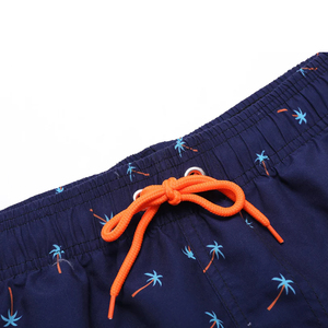 กางเกงชายหาดขาสั้นสำหรับผู้ชายกางเกงขาสั้นผ้าโพลีเอสเตอร์แบบแห้งเร็วพิมพ์ลาย3D ยืดหยุ่น - Product Image 3