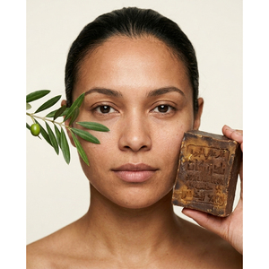 Avlia 60% Laurel Oil Aleppo <b>Soap</b> Bar-Handmade Shea Butter Whitening <b>Soap</b> for Anti-Acne & Brightening - Product Image 1