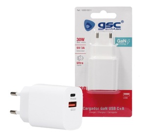 Caricabatterie USB C+A 30W a ricarica rapida (GSC 105515011) (Confezione blister) - Product Image 2