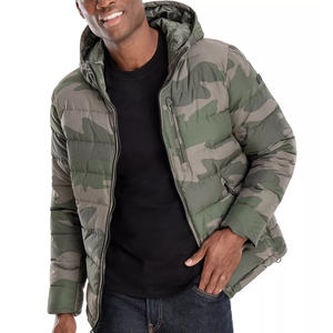 Bán Buôn 2024 Người Đàn Ông Của Mùa Hè Parka Áo Khoác Tùy Chỉnh Giản Dị Windproof Nóc Với Trùm Mũ Trùm đầu Cổ Áo Làm Từ Xuống Vật Liệu Điều Kiện Mới - Product Image 5