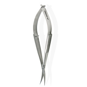 Tijeras Microquirúrgicas Curvas de Precisión Castroviejo, Certificadas CE, para Procedimientos Oftálmicos y Delicados - Product Image 4