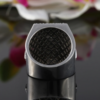 Roi des diamants carte à jouer bague glacée pour hommes luxe CZ pierre Hip Hop déclaration bijoux