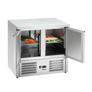 <b>Mini</b> <b>Side</b>-by-<b>Side</b> Refrigerated <b>Table</b> 900T2 Model - Product Image 1