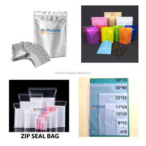 Fabricant vérifié personnalisé Mylar fermeture éclair sac d'emballage alimentaire étanche à l'humidité fenêtre offset imprimé en plastique chewing-gum - Product Image 2