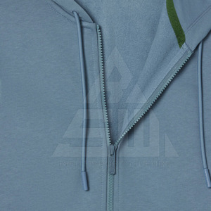 Derniers modèles à prix réduit : Sweat-shirts à capuche unis pour hommes, en coton mélangé, respirants et écologiques, avec fermeture éclair, style 2025, taille adulte, pour l'extérieur - Product Image 6