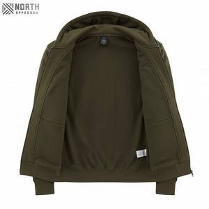 Sweat-shirts d'hiver surdimensionnés personnalisés 100% coton pour hommes, pull-over unisexe, taille plus, poche réversible, séchage rapide, respirant - Product Image 5