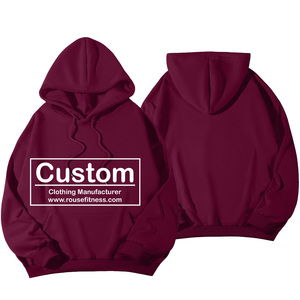 Sudaderas con Capucha Oversize Unisex 100% Algodón al por Mayor, Pedido a Granel, Sudaderas con Capucha Lisas de Moda, Personalizables, Ecológicas - Product Image 1