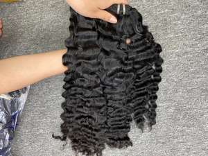 มัดผมลอนลึกทรงหลวมธรรมชาติดึงคู่จาก100% 2024ผมแท้จากเวียดนามซื้อตอนนี้เพื่อรับส่วนลด - Product Image 4