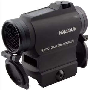 NUEVO Holosun HS515CU PARALOW CIRCLE DOT REFLEX SIGHT POWER - Negro - Product Image 1