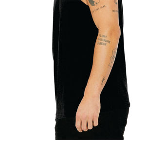 ด้าน Seamed ขายปลีกพอดี100% Airlume หวีและแหวนปั่นฝ้าย32เดี่ยว4.2ออนซ์สีดำ Unisex ถังเจอร์ซีย์ - Product Image 5