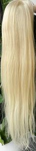 <b>Classy</b> and Elegant Natural Indian Temple Raw Hair Extensions 613 Natural Wavy Bleached Bundles Loose Deep Wave Remy Hair Grade - Product Image 4