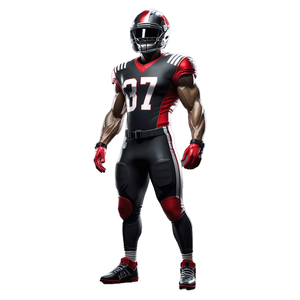 New Arrival Plus Size Men American Football Uniforms Pakistani Made Men American Football Uniforms Comfortable - Product Image 3