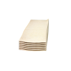 Serviette de table rectangulaire en coton pur tissé, à carreaux, 40x40cm, personnalisable, lavable en machine, pour mariage, restaurant, golf, cuisine - Product Image 1