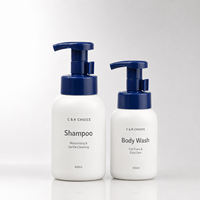 Pompe à mousse OEM/ODM 43/410 avec verrouillage gauche/droite, tête de pompe à mousse personnalisée OEM, distributeur de mousse pour nettoyant visage, savon pour les mains, shampoing