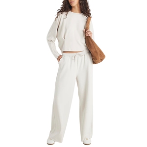 เสื้อไหมพรมแขนยาวทรงโอเวอร์ไซส์สำหรับผู้หญิง  แบบซิป ¼  ใส่สบายๆ  ผ้าผสมโพลีเอสเตอร์/อะคริลิก น้ำหนัก 220 กรัม - Product Image 2