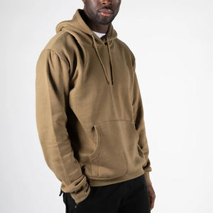 Pull à capuche de haute qualité avec logo personnalisé pour hommes sweat à capuche en coton éponge française vierge surdimensionné pour hommes - Product Image 5