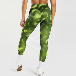 Fitness Sport Wear Sublimación Leggings 2025 High Elastic Gym Wear Sublimación Leggings para la venta en línea - Product Image 2