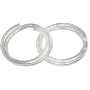 Anneaux ouverts ovales en argent 925 6*4mm - Product Image 5